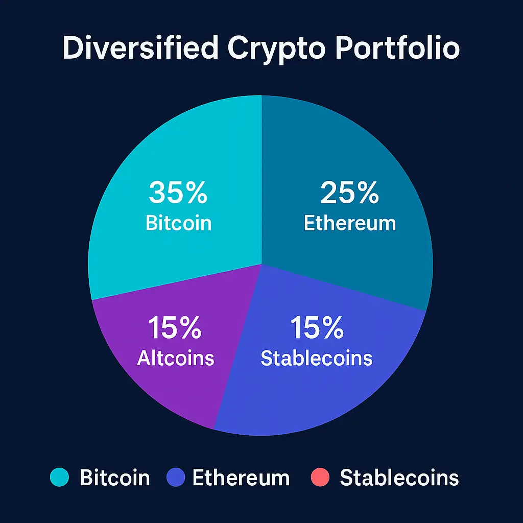 Диверсифицированный крипто‑портфель